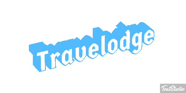 Travelodge Efeito do texto