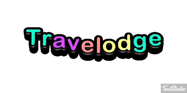 Travelodge Efeito do texto
