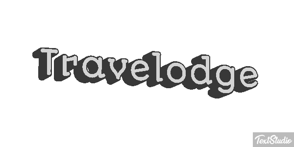 Travelodge Efeito do texto