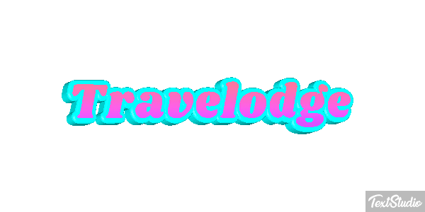 Travelodge Efeito do texto