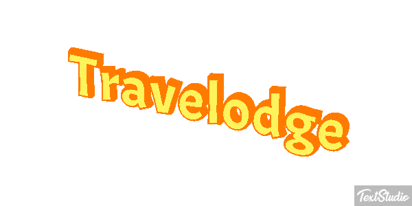Travelodge Efeito do texto