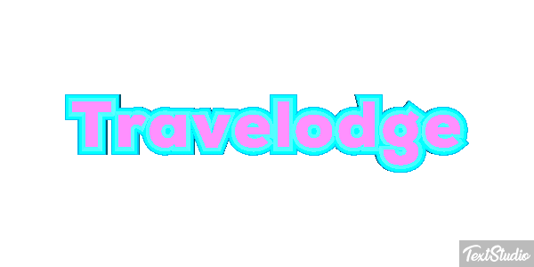 Travelodge Efeito do texto