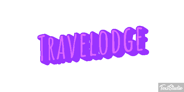 Travelodge Efeito do texto