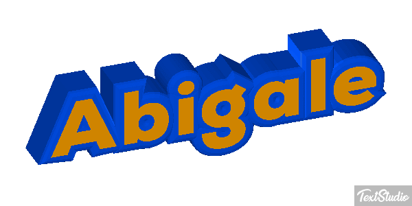 Abigale Effetto testo
