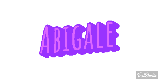 Abigale Effetto testo