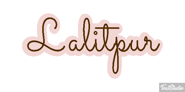 Lalitpur Efecto de texto