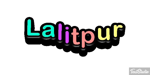 Lalitpur Efecto de texto