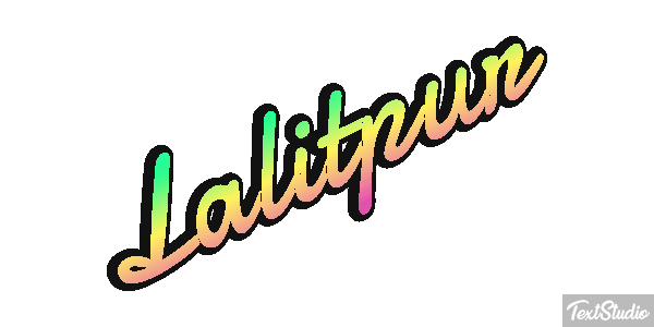 Lalitpur Efecto de texto