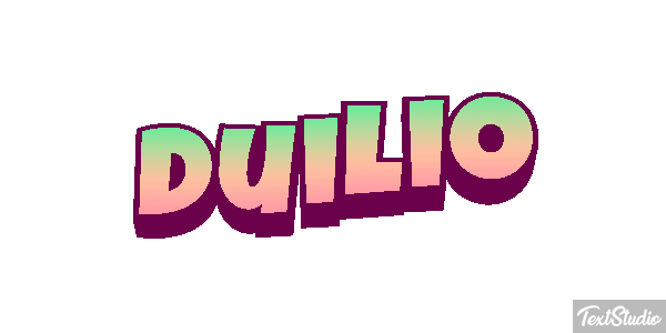 Duilio テキスト効果