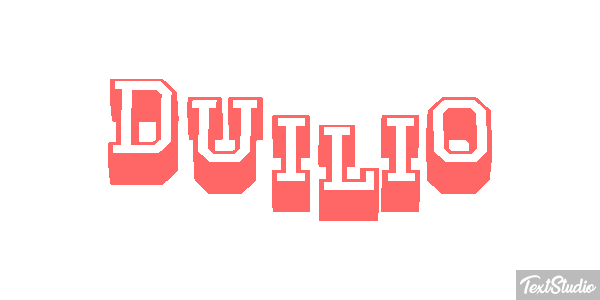 Duilio テキスト効果