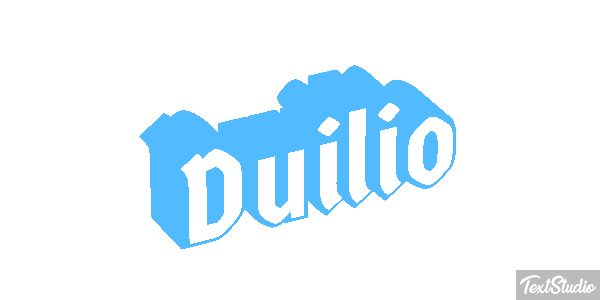 Duilio テキスト効果