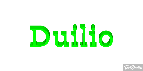 Duilio テキスト効果