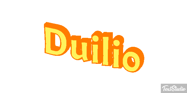 Duilio テキスト効果