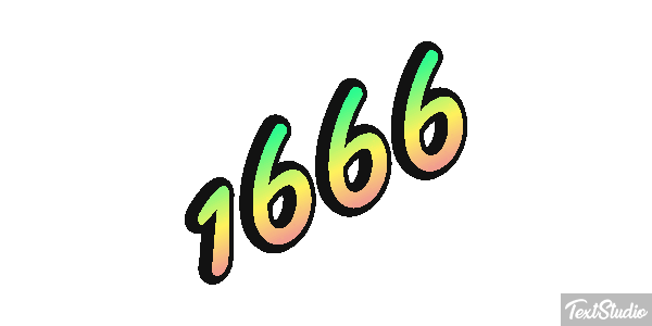 1666 Efecto de texto