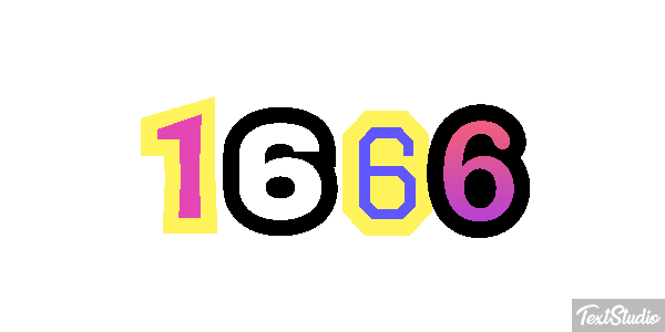 1666 Efecto de texto