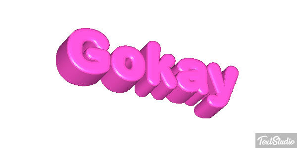 Gökay Efecto de texto