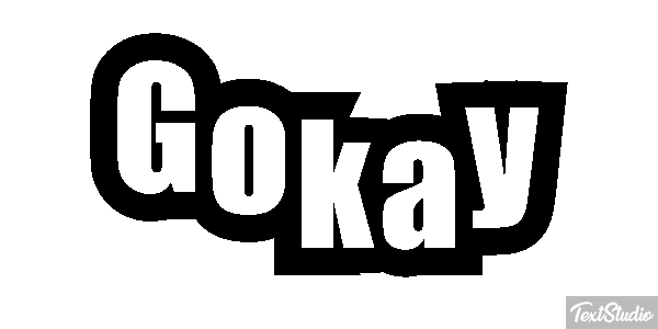 Gökay Efecto de texto