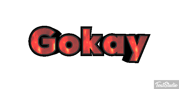 Gökay Efecto de texto