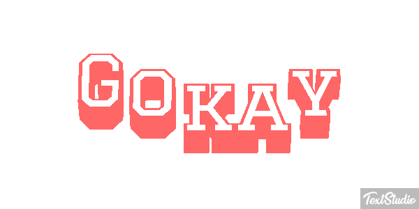 Gökay Efecto de texto