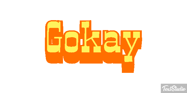 Gökay Efecto de texto