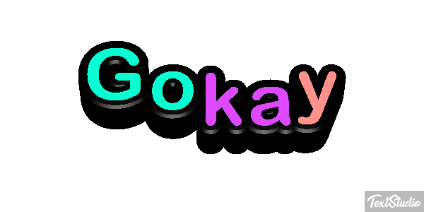 Gökay Efecto de texto