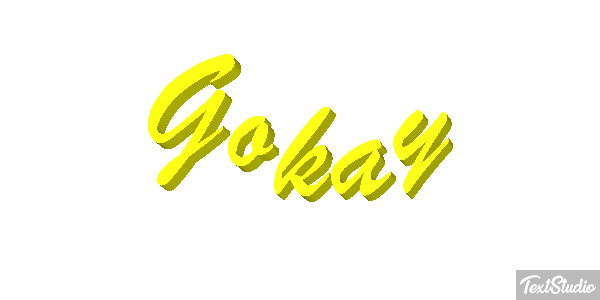 Gökay Efecto de texto