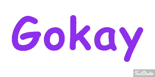 Gökay Efecto de texto