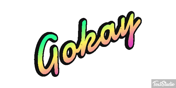 Gökay Efecto de texto