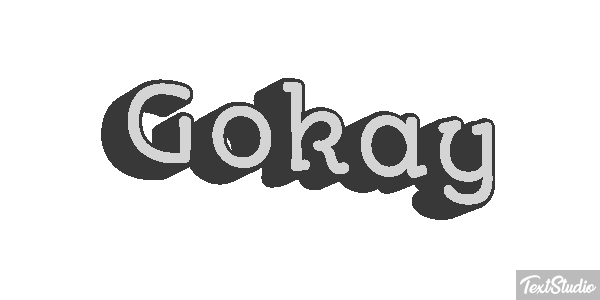 Gökay Efecto de texto