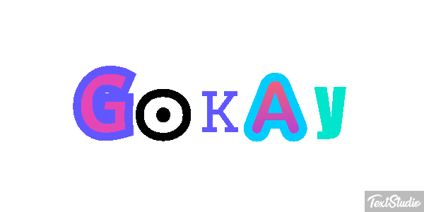 Gökay Efecto de texto