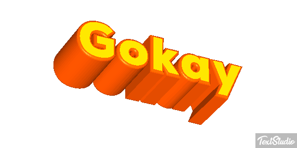 Gökay Efecto de texto