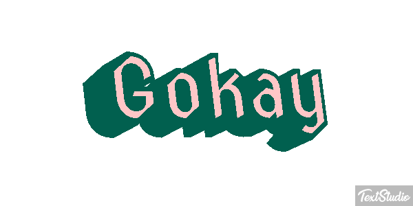 Gökay Efecto de texto