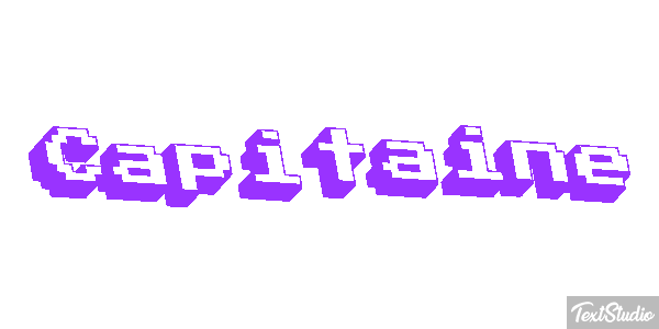 Capitaine Effet de texte