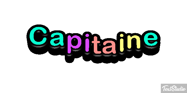 Capitaine Effet de texte
