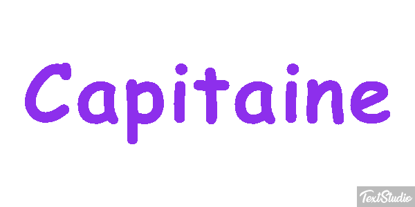 Capitaine Effet de texte