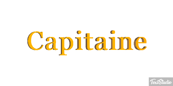 Capitaine Effet de texte