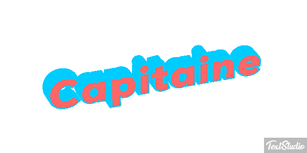 Capitaine Effet de texte