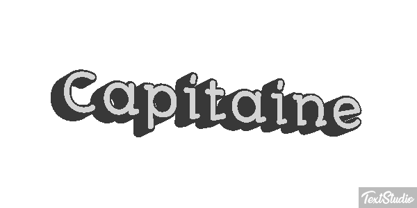 Capitaine Effet de texte