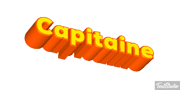 Capitaine Effet de texte