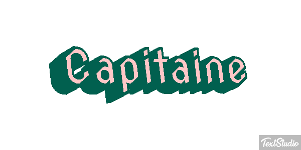 Capitaine Effet de texte