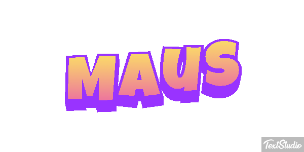 Maus Texteffekt