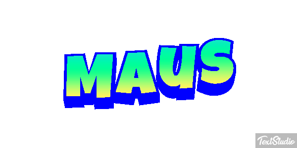 Maus Texteffekt