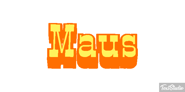 Maus Texteffekt