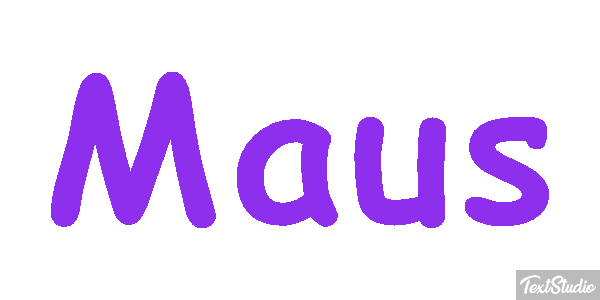 Maus Texteffekt
