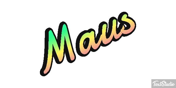 Maus Texteffekt
