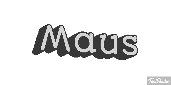 Maus Texteffekt
