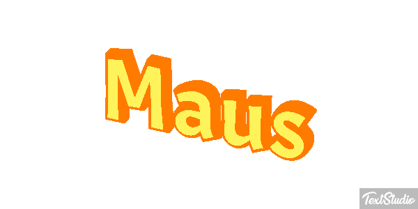 Maus Texteffekt