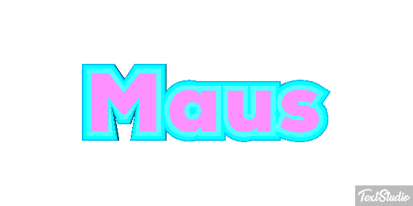 Maus Texteffekt