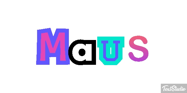 Maus Texteffekt