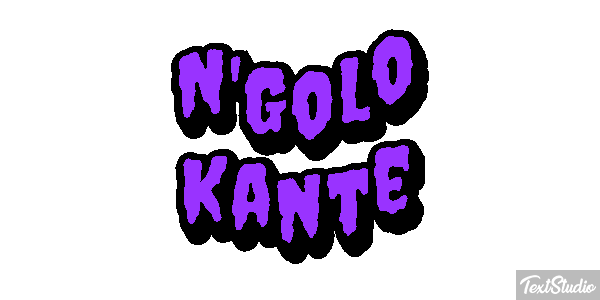 N'Golo Kanté Efeito do texto